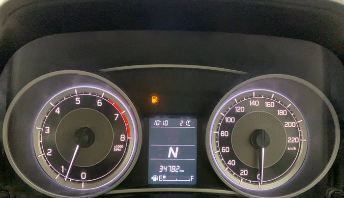 2017 Maruti Dzire VXI AMT, Petrol, Automatic, 34,782 km, Odometer Image
