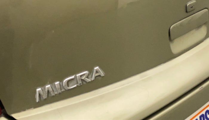 2013 Nissan Micra XL PETROL, Petrol, Manual, 37,311 km, Dicky (Boot door) - Minor scratches