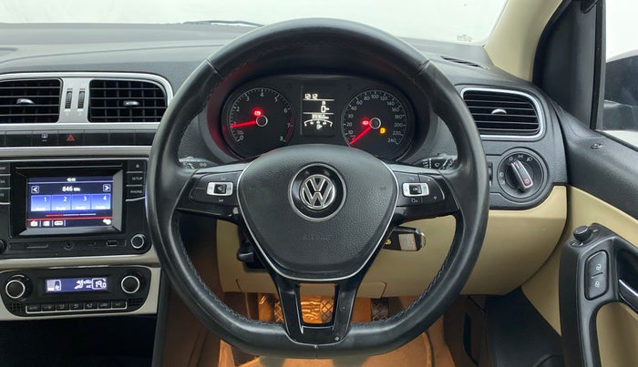 2016 Volkswagen Polo HIGHLINE1.2L PETROL, Petrol, Manual, 40,185 km, Steering Wheel Close Up