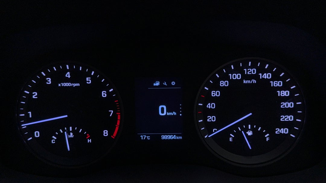 2017 Hyundai Tucson Active X (fwd), Manual, 98964 km, Odometer View