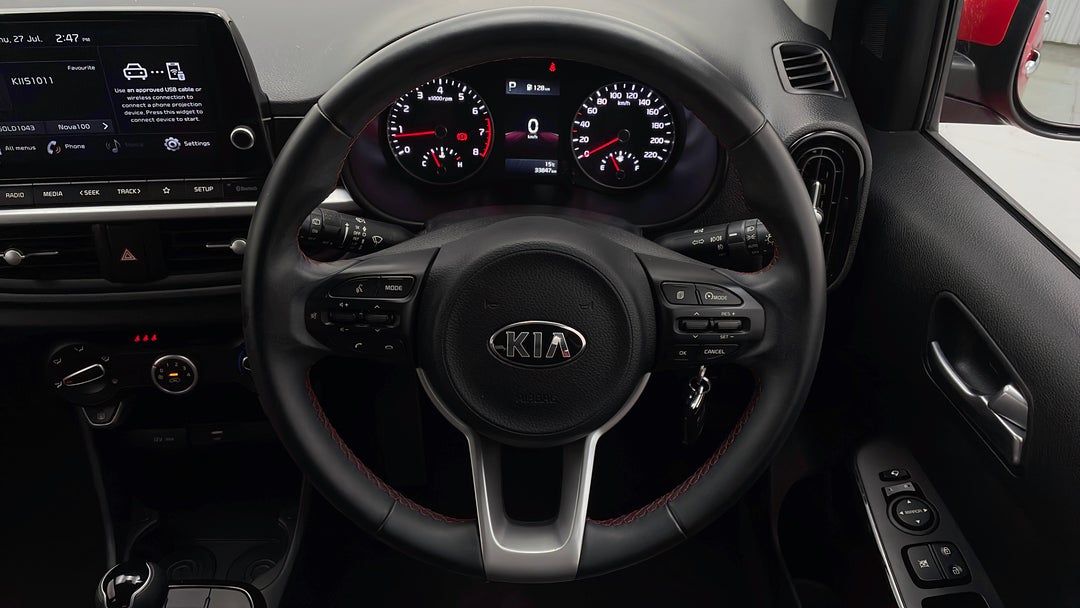Steering Wheel Close-up
