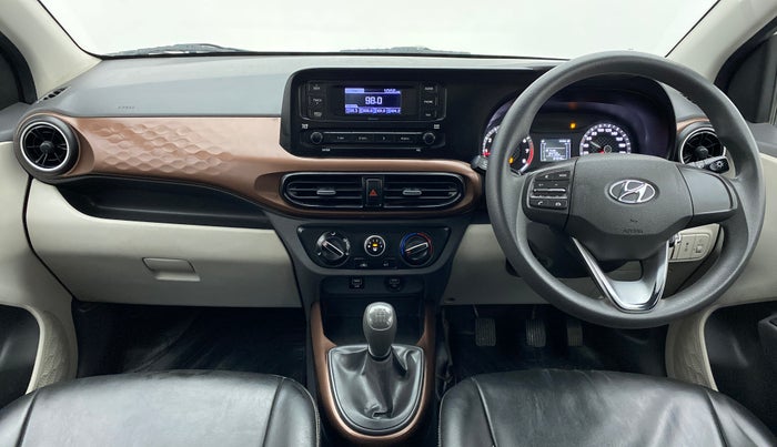 2021 Hyundai AURA S 1.2 CNG, CNG, Manual, 64,540 km, Dashboard
