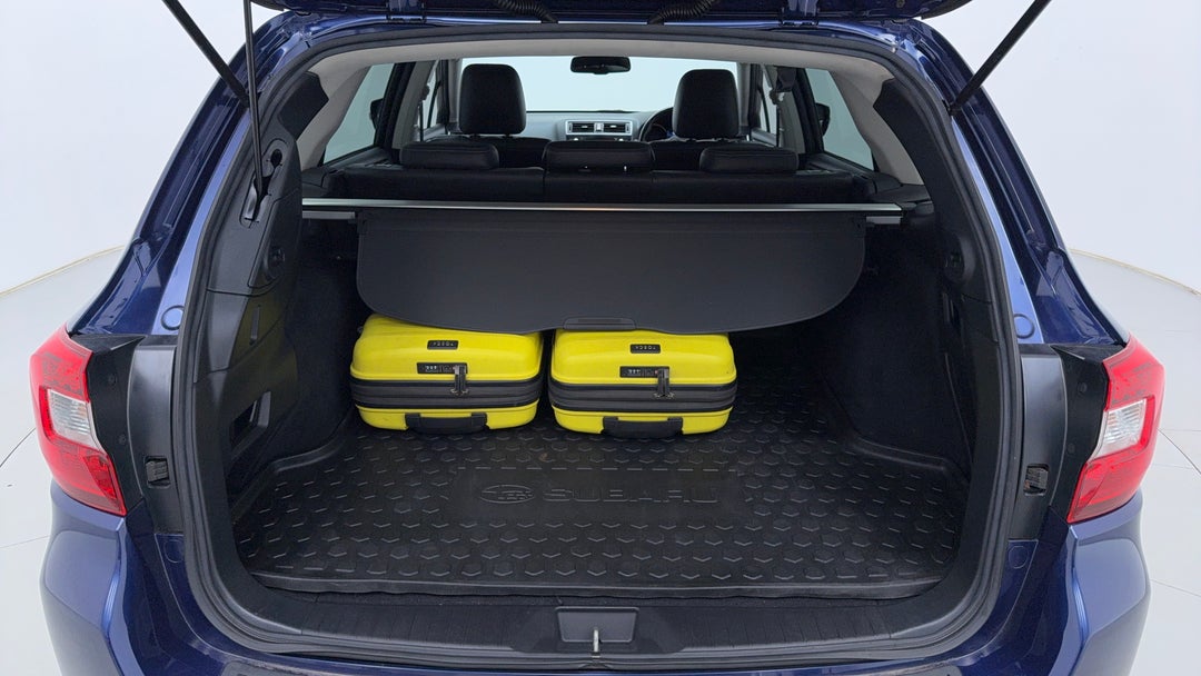 Boot Inside View with Luggage