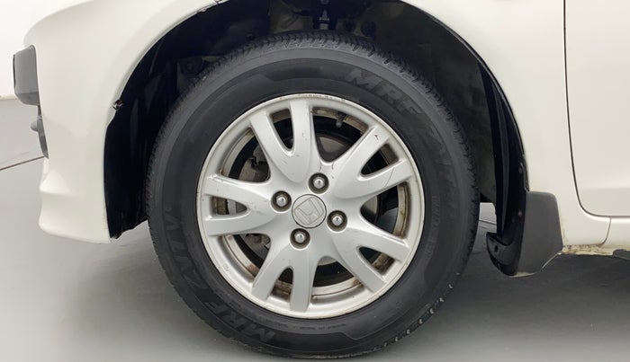 2012 Honda Brio V MT, Petrol, Manual, 79,896 km, Left Front Wheel