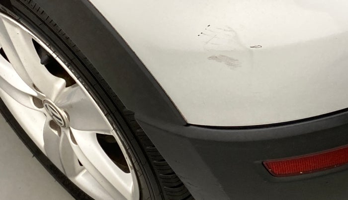 2014 Volkswagen Cross Polo HIGHLINE TDI, Diesel, Manual, 76,838 km, Rear bumper - Minor scratches