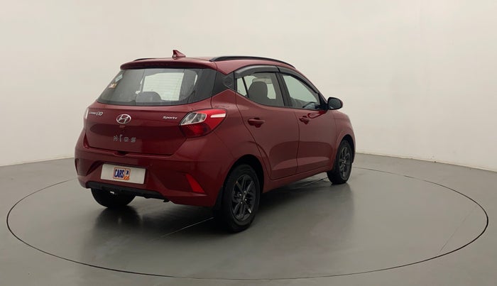 2022 Hyundai GRAND I10 NIOS SPORTZ 1.2 KAPPA VTVT CNG, CNG, Manual, 15,638 km, Right Back Diagonal