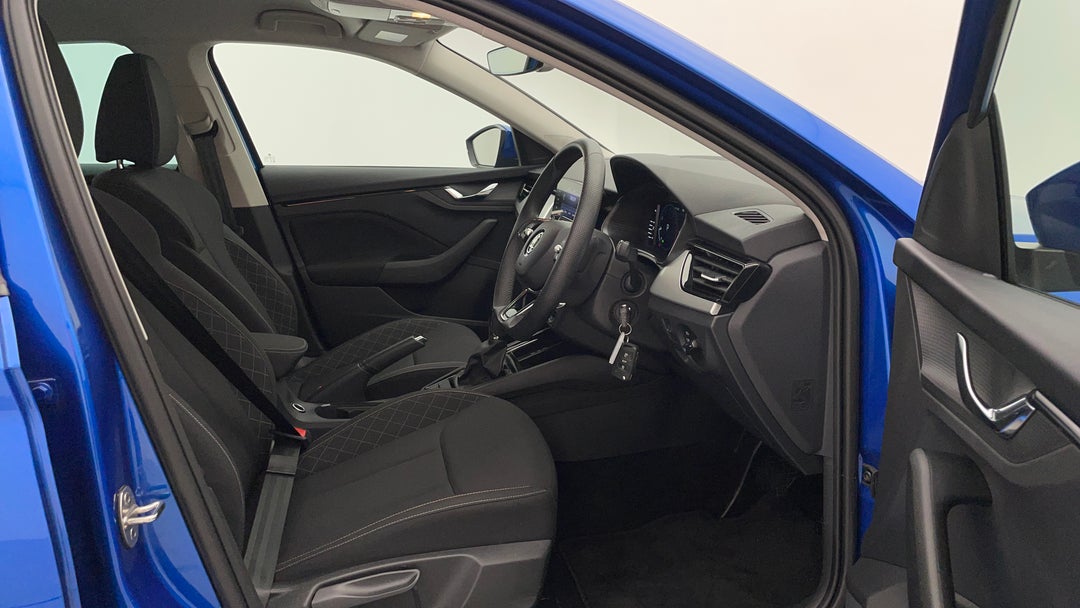 Right Side Front Door Cabin View