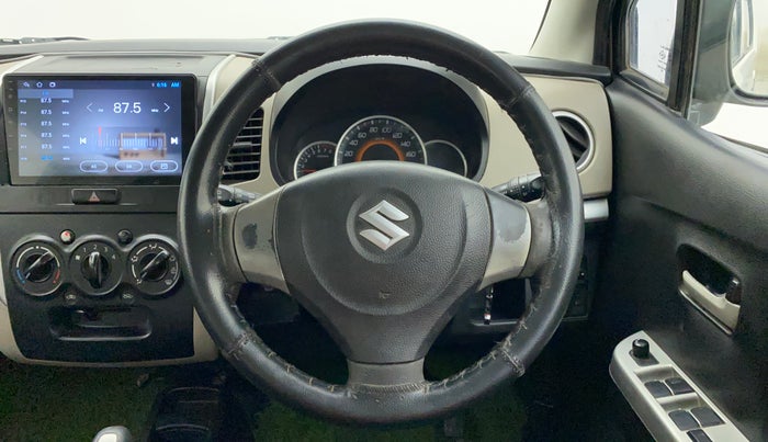 2015 Maruti Wagon R 1.0 VXI AMT, Petrol, Automatic, 54,429 km, Steering Wheel Close Up