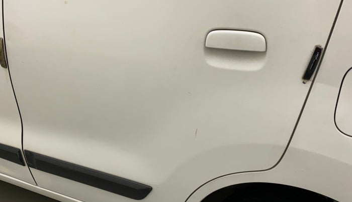 2015 Maruti Wagon R 1.0 VXI AMT, Petrol, Automatic, 54,429 km, Rear left door - Slightly dented