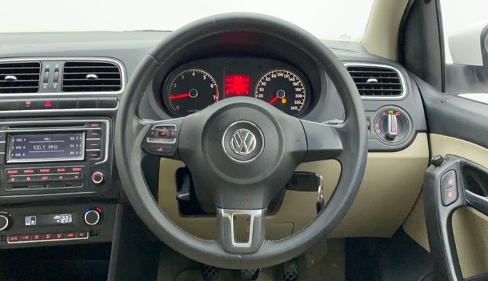 2013 Volkswagen Polo HIGHLINE1.2L PETROL, Petrol, Manual, 54,388 km, Steering Wheel Close Up