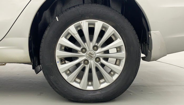 2017 Maruti Ciaz ZETA 1.4 VVT, Petrol, Manual, 56,606 km, Left Rear Wheel