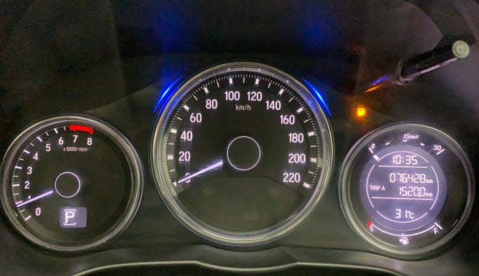 2017 Honda City 1.5L I-VTEC ZX CVT, Petrol, Automatic, 76,428 km, Odometer Image