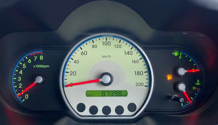 2009 Hyundai i10 MAGNA 1.2, Petrol, Manual, 87,584 km, Odometer Image