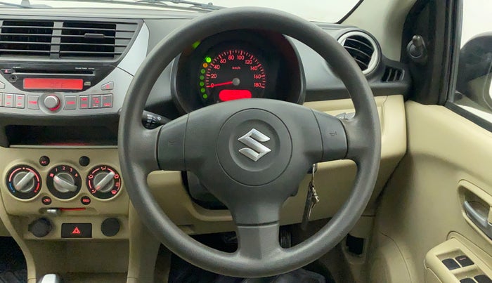2012 Maruti A Star VXI (ABS) AT, Petrol, Automatic, 40,614 km, Steering Wheel Close Up
