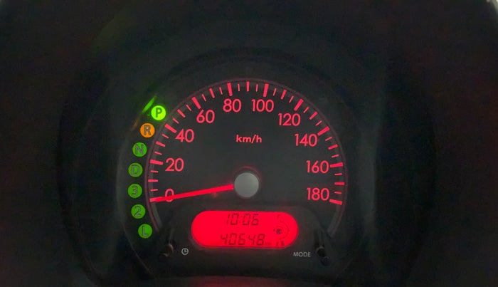 2012 Maruti A Star VXI (ABS) AT, Petrol, Automatic, 40,614 km, Odometer Image