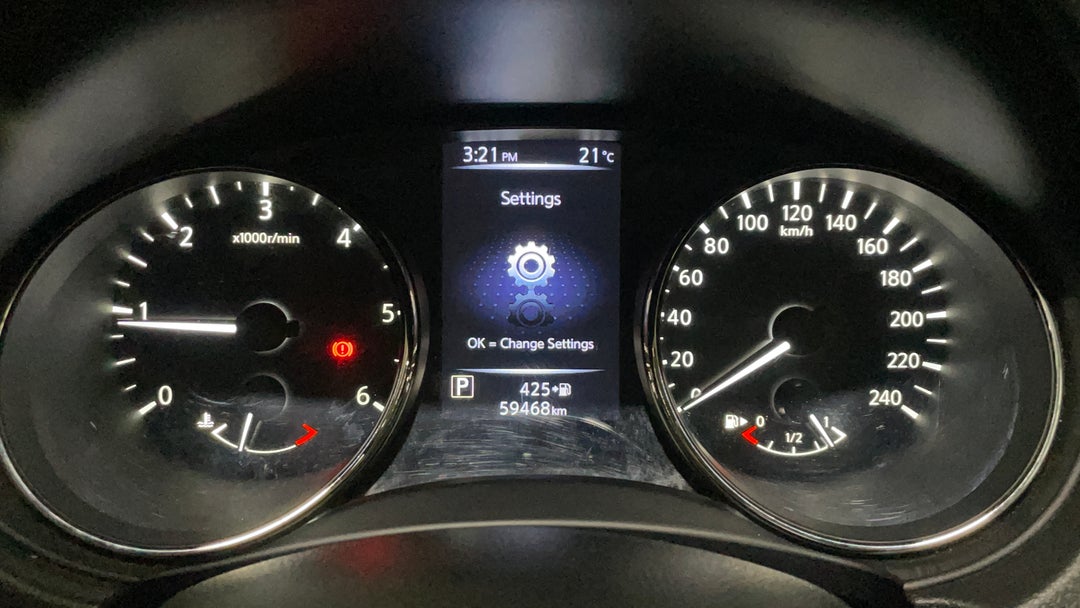 2019 Nissan X-trail Ts (4wd), Automatic, 59468 km, Odometer View