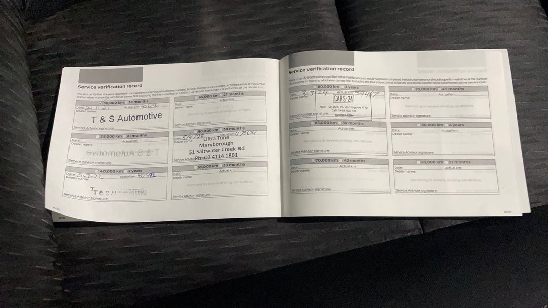 2019 Nissan X-trail Ts (4wd), Automatic, 59468 km, Service History