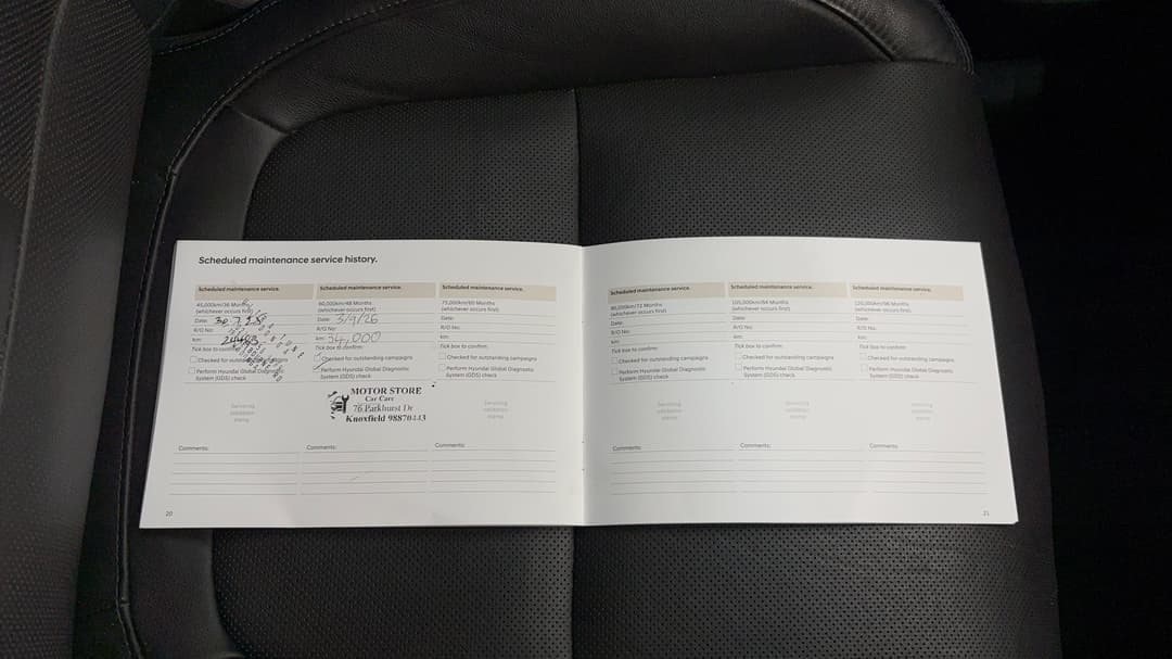 2022 Hyundai Kona Elite Electric Std Range, Automatic, 34776 km, Service History