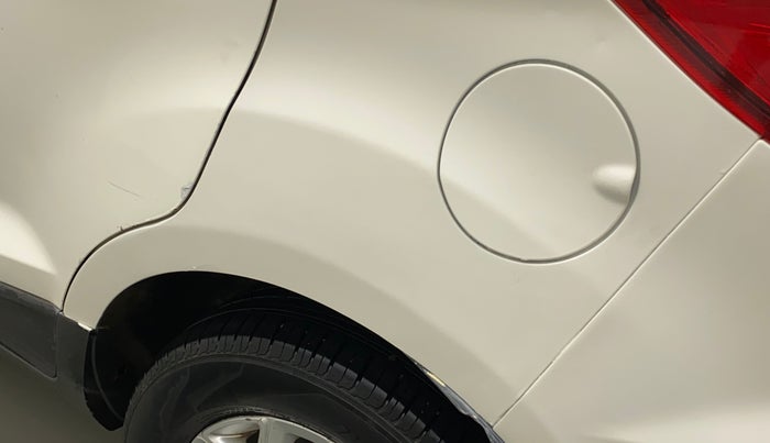 2015 Ford Ecosport TITANIUM 1.5L PETROL AT, Petrol, Automatic, 84,432 km, Left quarter panel - Paint has minor damage