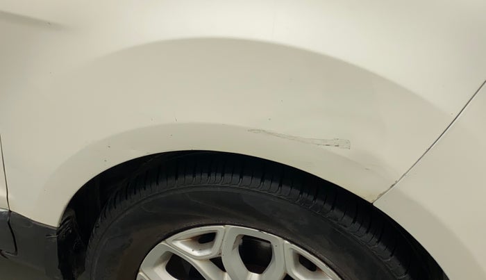 2015 Ford Ecosport TITANIUM 1.5L PETROL AT, Petrol, Automatic, 84,432 km, Right fender - Minor scratches