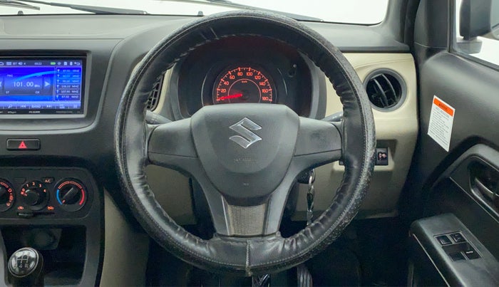 2019 Maruti New Wagon-R 1.0 Lxi (o) cng, CNG, Manual, 97,574 km, Steering Wheel Close Up