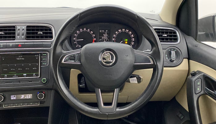 2017 Skoda Rapid Style 1.5 TDI AT, Diesel, Automatic, 64,441 km, Steering Wheel Close Up