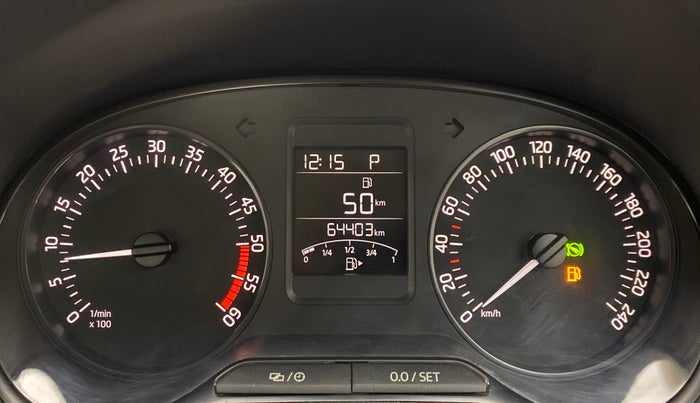 2017 Skoda Rapid Style 1.5 TDI AT, Diesel, Automatic, 64,441 km, Odometer Image