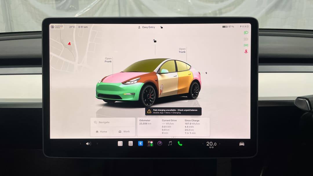 2023 Tesla Model Y Performance, Automatic, 23556 km, Infotainment System