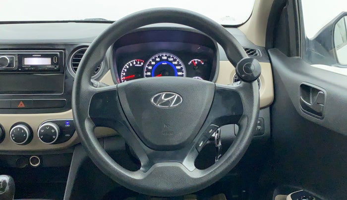2017 Hyundai Grand i10 MAGNA 1.2 KAPPA VTVT, Petrol, Manual, 35,022 km, Steering Wheel Close Up