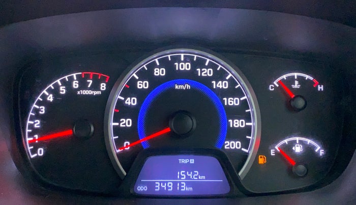 2017 Hyundai Grand i10 MAGNA 1.2 KAPPA VTVT, Petrol, Manual, 35,022 km, Odometer Image