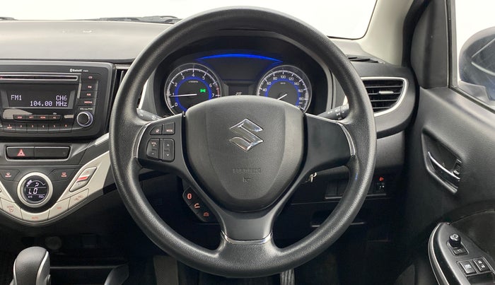 2015 Maruti Baleno DELTA CVT PETROL 1.2, Petrol, Automatic, 28,425 km, Steering Wheel Close Up