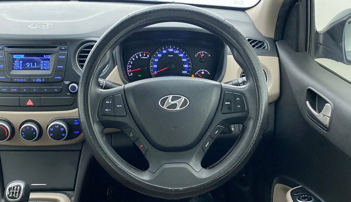 2015 Hyundai Xcent S 1.2 OPT, Petrol, Manual, 53,996 km, Steering Wheel Close Up