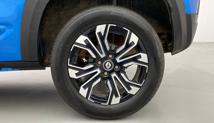 2021 Renault Kiger RXZ CVT 1.0 TURBO DUAL TONE, Petrol, Automatic, 14,608 km, Left Rear Wheel