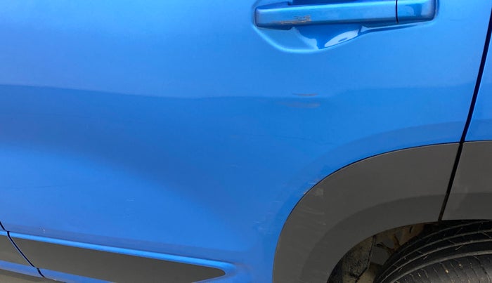 2021 Renault Kiger RXZ CVT 1.0 TURBO DUAL TONE, Petrol, Automatic, 14,608 km, Rear left door - Minor scratches