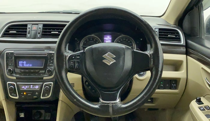 2017 Maruti Ciaz ZETA 1.4  MT PETROL, Petrol, Manual, 78,523 km, Steering Wheel Close Up