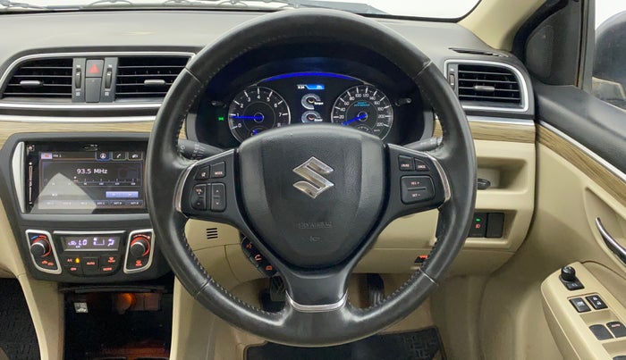 2018 Maruti Ciaz ALPHA 1.5 SHVS PETROL, Petrol, Manual, 43,109 km, Steering Wheel Close Up
