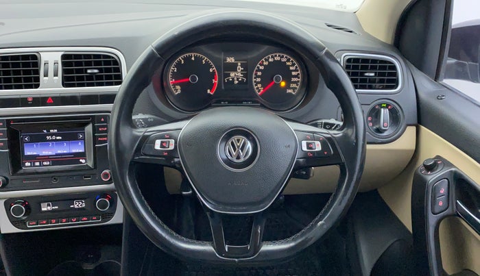 2016 Volkswagen Polo HIGHLINE1.2L PETROL, Petrol, Manual, 68,813 km, Steering Wheel Close Up