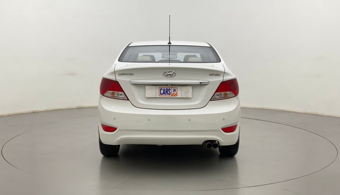 2014 Hyundai Verna FLUIDIC 1.6 CRDI SX AT, Diesel, Automatic, 55,206 km, Back/Rear