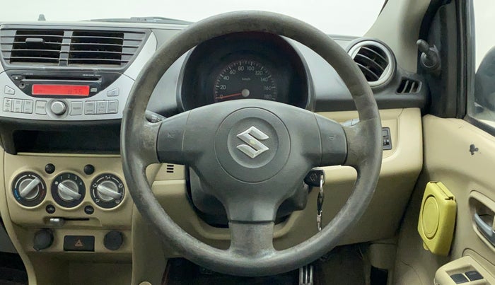 2013 Maruti A Star VXI, Petrol, Manual, 59,542 km, Steering Wheel Close Up