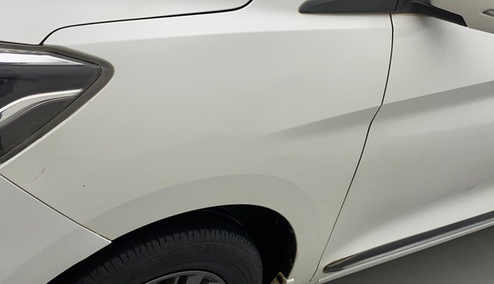 2019 Maruti Ertiga ZXI+ SHVS, Petrol, Manual, 58,577 km, Left fender - Minor scratches