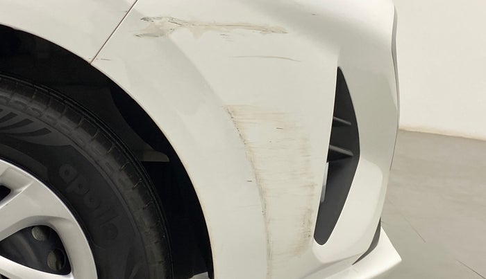 2022 Hyundai AURA S 1.2, Petrol, Manual, 9,309 km, Front bumper - Minor scratches