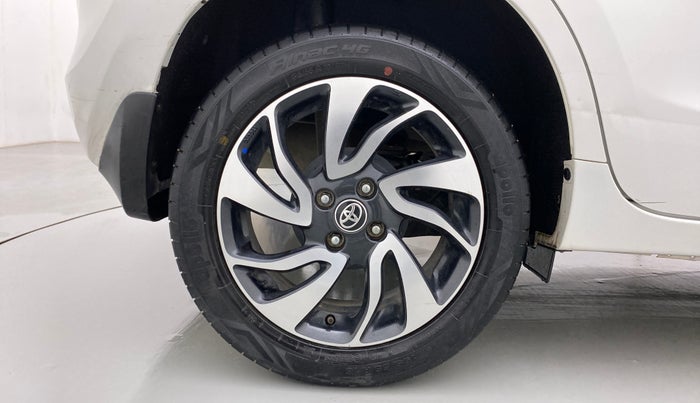 2019 Toyota Glanza V, Petrol, Manual, 35,627 km, Right Rear Wheel