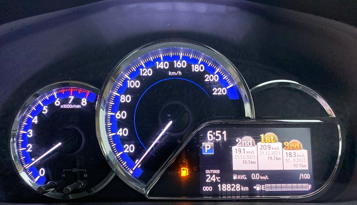 2018 Toyota YARIS G CVT, Petrol, Automatic, 18,903 km, Odometer Image