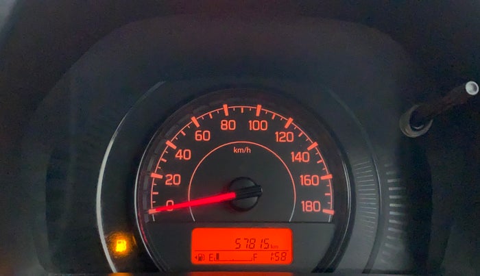 2019 Maruti New Wagon-R 1.0 LXI (O), Petrol, Manual, 57,911 km, Odometer Image