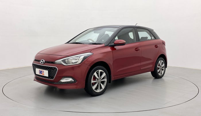 2017 Hyundai Elite i20 ASTA 1.2 DUAL TONE, Petrol, Manual, 72,793 km, Left Front Diagonal
