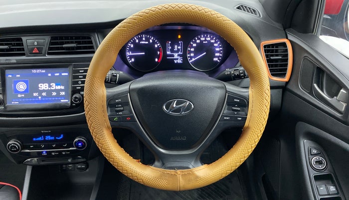 2017 Hyundai Elite i20 ASTA 1.2 DUAL TONE, Petrol, Manual, 72,793 km, Steering Wheel Close Up