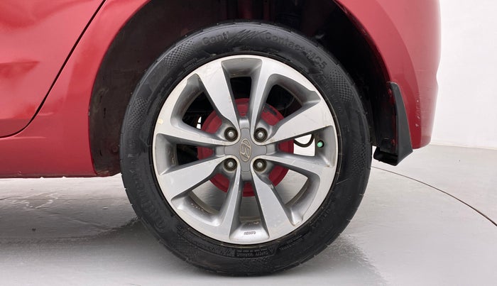 2017 Hyundai Elite i20 ASTA 1.2 DUAL TONE, Petrol, Manual, 72,793 km, Left Rear Wheel
