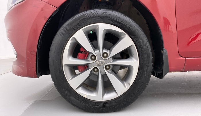 2017 Hyundai Elite i20 ASTA 1.2 DUAL TONE, Petrol, Manual, 72,793 km, Left Front Wheel