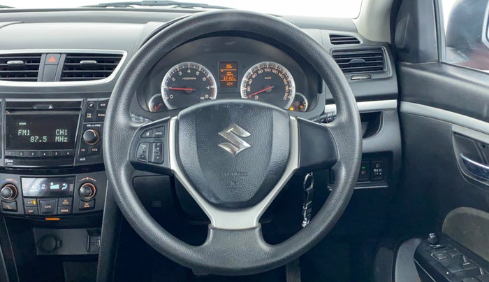 2014 Maruti Swift ZXI D, Petrol, Manual, 63,278 km, Steering Wheel Close Up