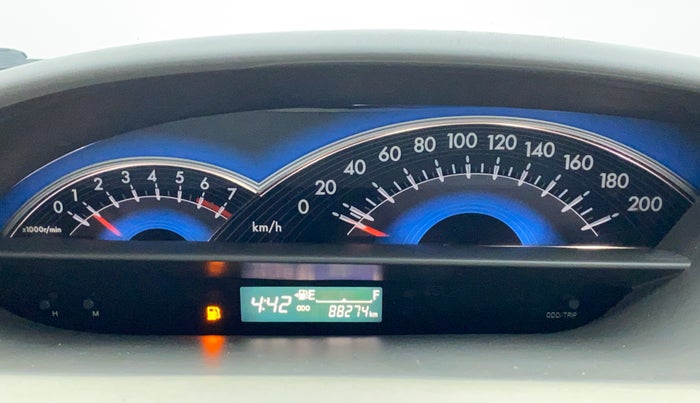2015 Toyota Etios Liva V, Petrol, Manual, 88,435 km, Odometer Image